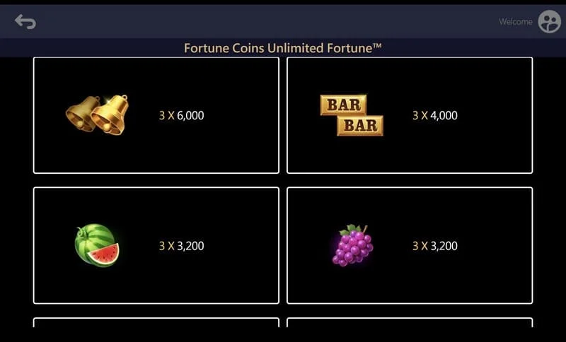 Fortune Coins Unlimited Fortune - prošireno polje 3x5 sa skupljanjem kovanica